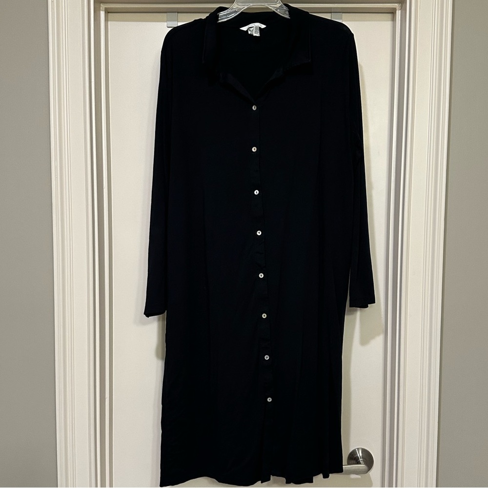 H&M maxi button dress